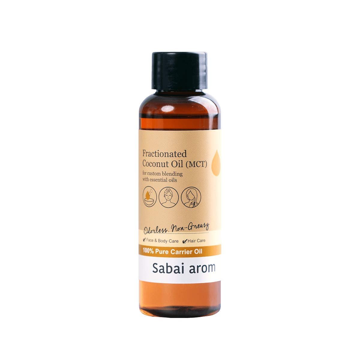 SABAI AROM Fractionated Coconut Oil 117 g. (2 Pack)