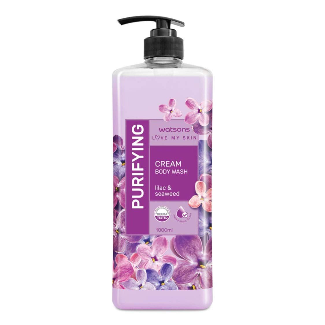 WATSONs Purifying Cream Body Wash 1000 ml.