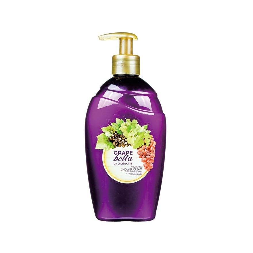 GRAPE BELLA by WATSONS Extra White Shower Cream 480 ml. (2 Pack)