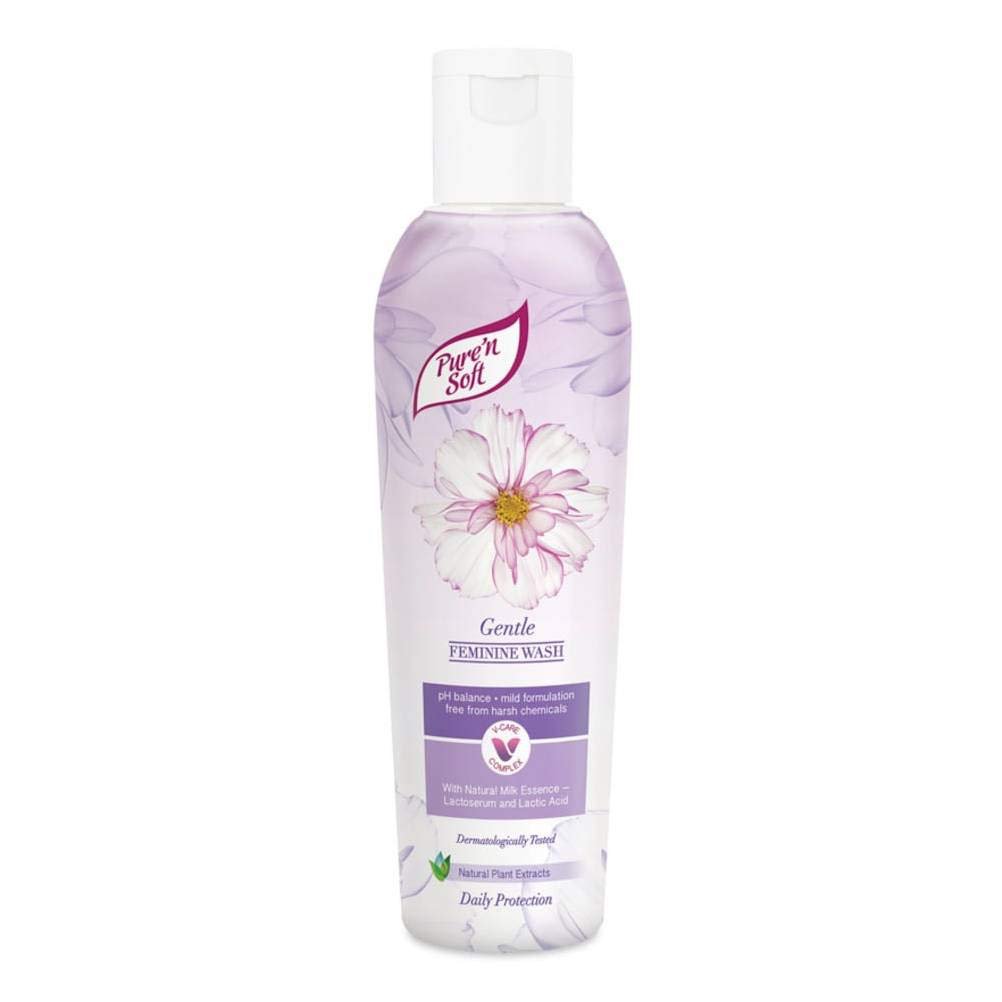 PureN Soft Gentle Feminine Wash 200 ml. (3 Pack)