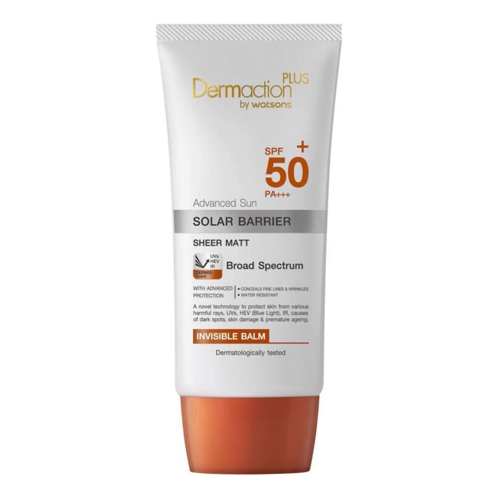 Dermaction Plus by Watsons Advanced Sun Solar Barrier Sheer Matt Invi