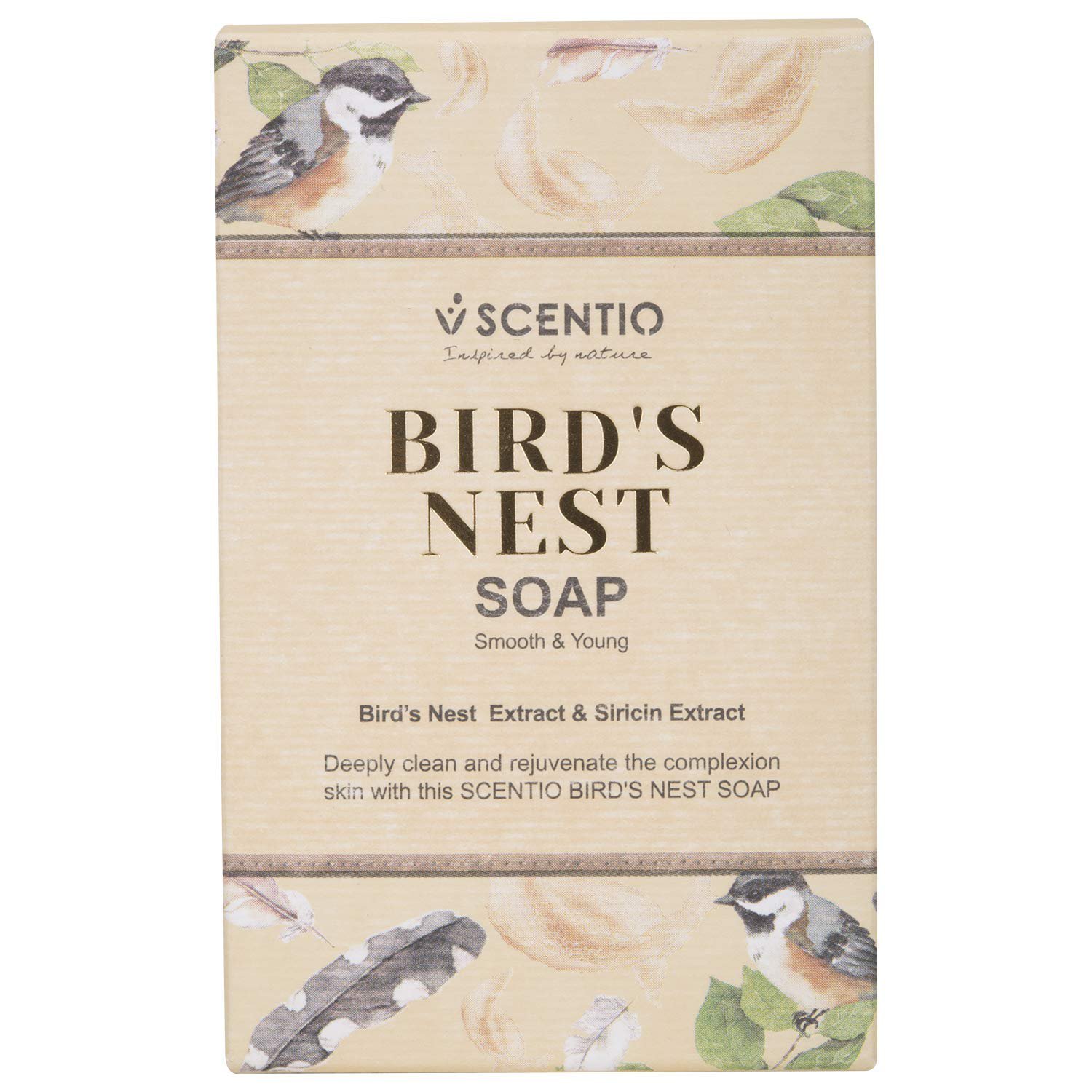 Scentio Bird’s Nest Soap 100 g. (7 Pack)
