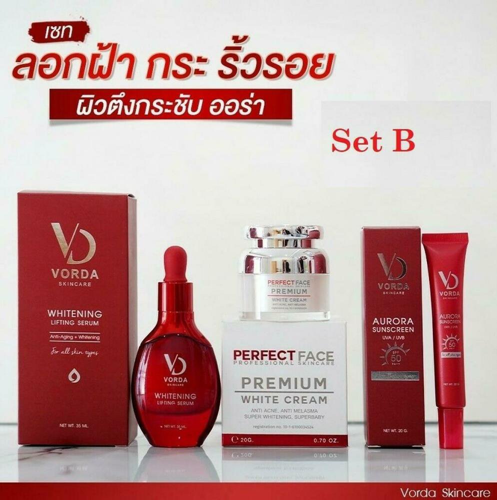 VORDA Whitening Lifting Serum Radiant facial skincare Reduce freckles Se