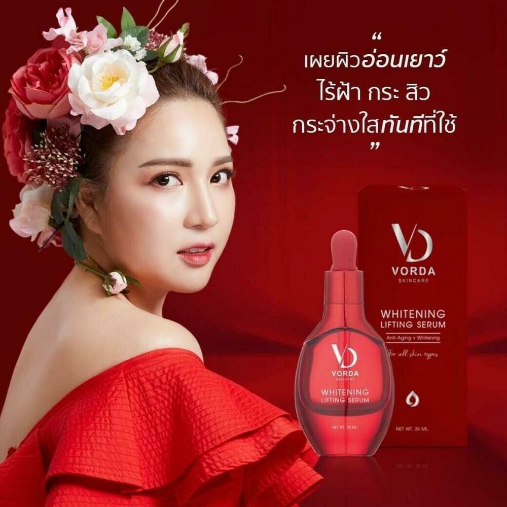 1 Bottle VORDA Whitening Lifting Serum reduce wrinkles freckles younger