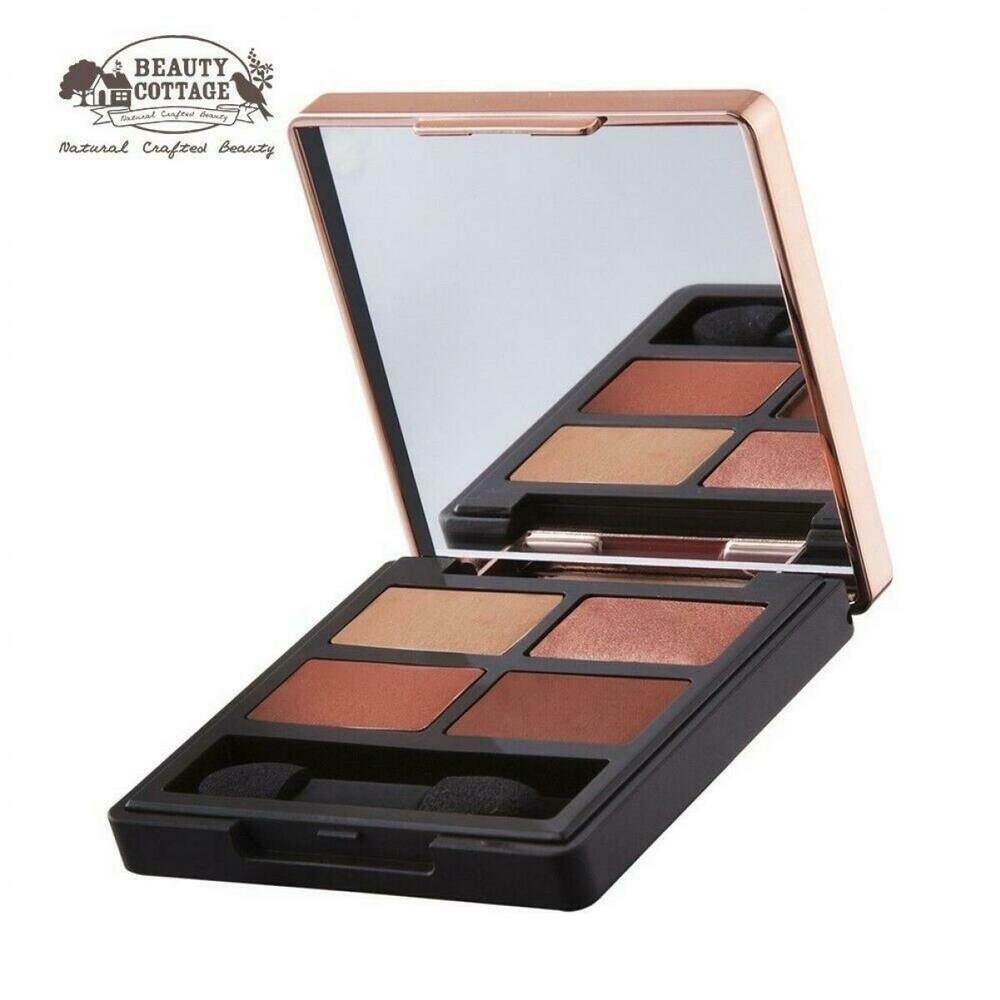 #01 Jasper Beauty Cottage Luxury Eyeshadow Palette 4 colors with smoo