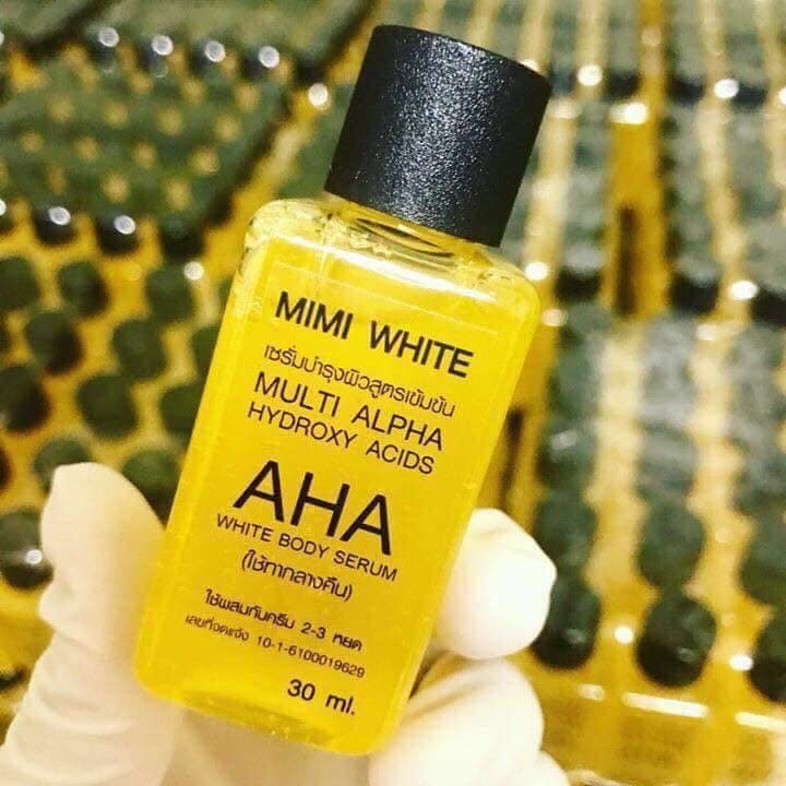 MIMI WHITE AHA LOTION Whitening Skin Body Whitening Dark Spot 250ml