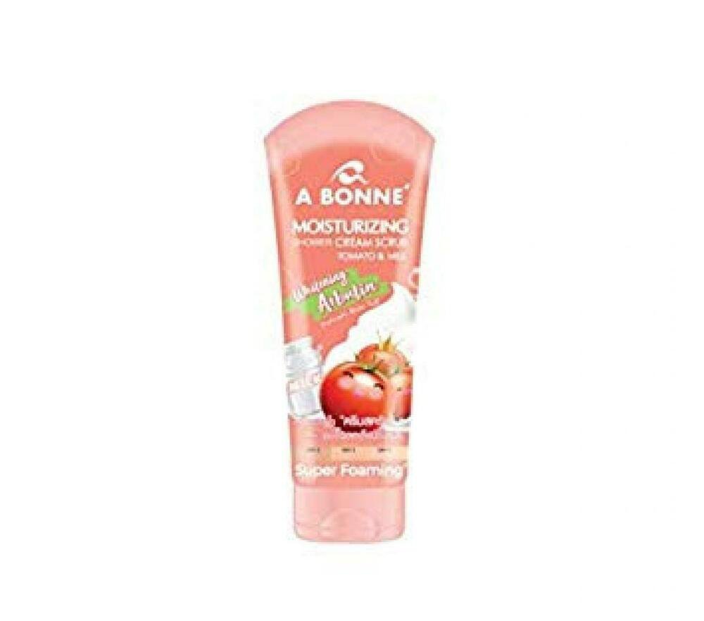 A Bonne Moisturizing Shower Cream Scrub Tomato Milk 350g