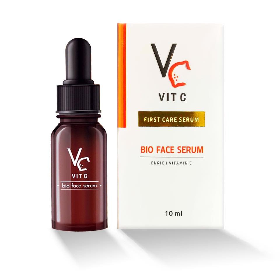 Set Vc Vitc Bio Face Serum Vit C Bio Face Serum Vc Sunscreen