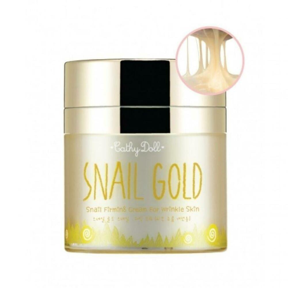 Золото улитка крем. Cathy Doll Snail Gold Snail Firming Cream for Wrinkle Skin. Cathy Doll Snail крем. Cathy Doll Snail Gold. Snail Gold крем Тайланд.