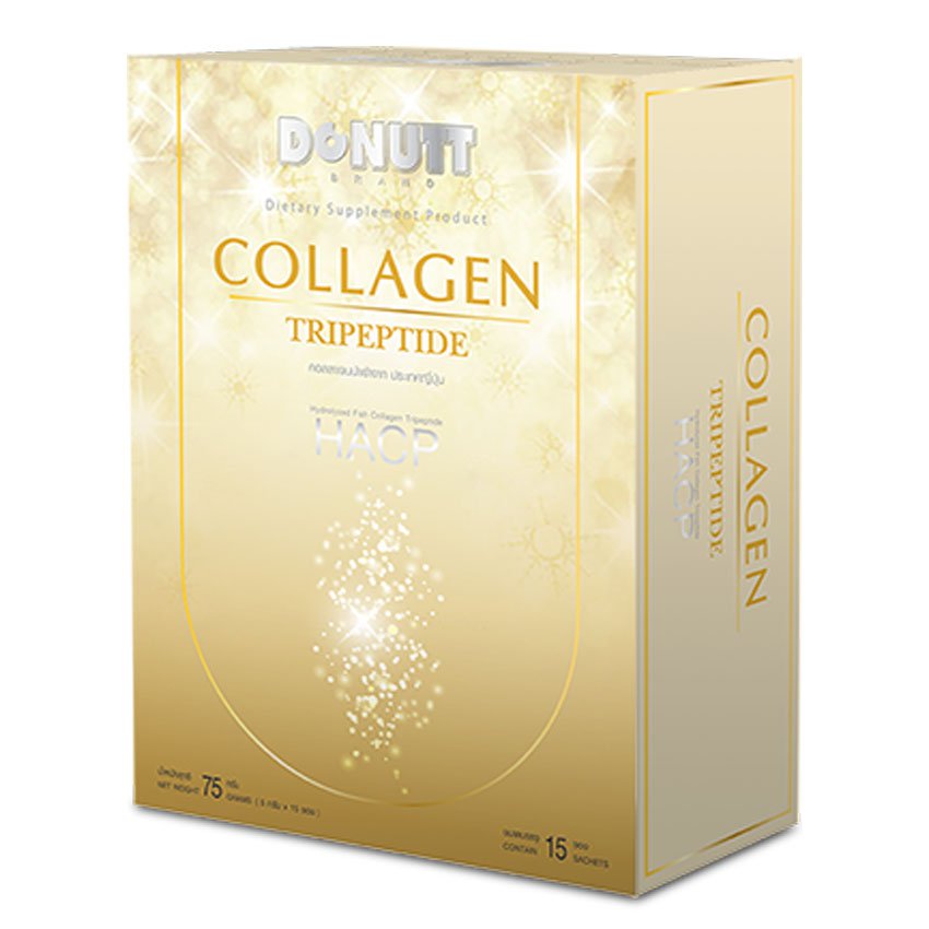 Donut Collagen TriPeptide HACP Premium Dietary Supplement 15 Sachets Fro