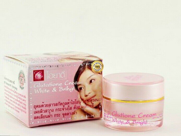 Hiyady Glutatione Cream for White Bright and Smooth Face Skin 10 G