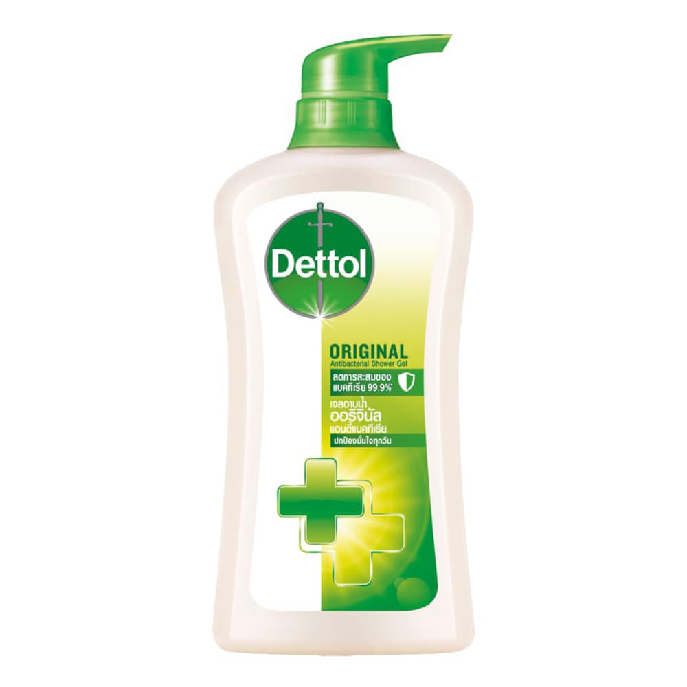 2 Bottles Dettol Shower Gel Antibacterial Classic reduce the accumulatio