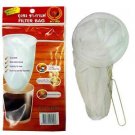 Reusable Tea Coffee Cotton Cloth Filter Bag L Strainer With Handle