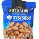 4 packs of Sea Salt Roasted Almonds. The Signature of Nuts Roasted