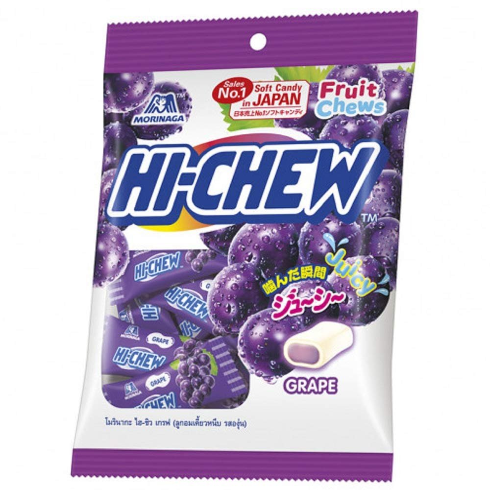 5x Morinaga Hi-Chew/ Soft candy in Japan ( Fruit Chews ) / Grap