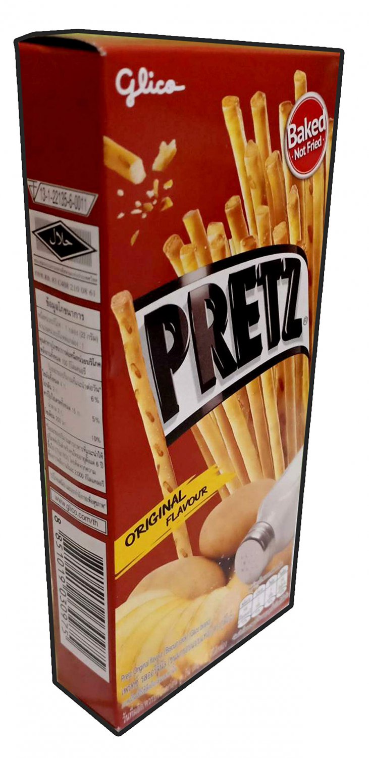 Glico Pretz Bread Stick Crispy Biscuit Snack Food Gifts Original Flav