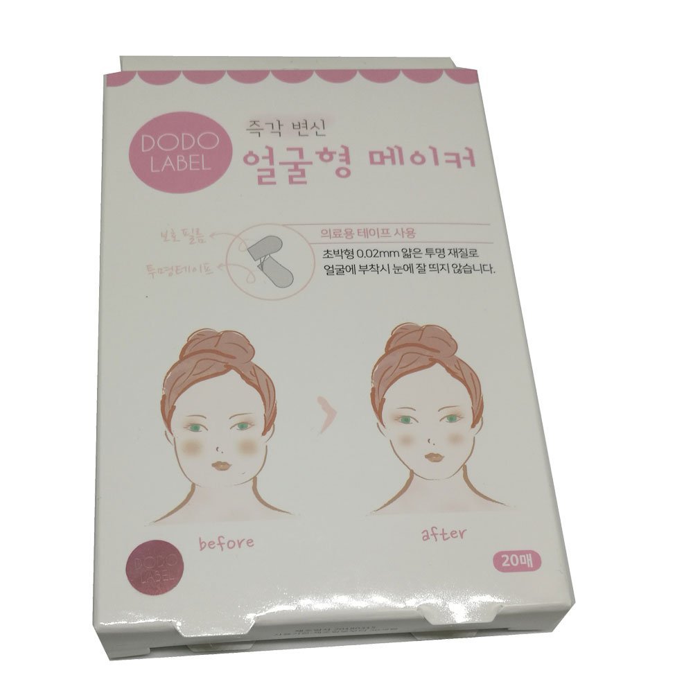 NEW DODO LABEL V Shape Face label Lift up fast works Maker 20