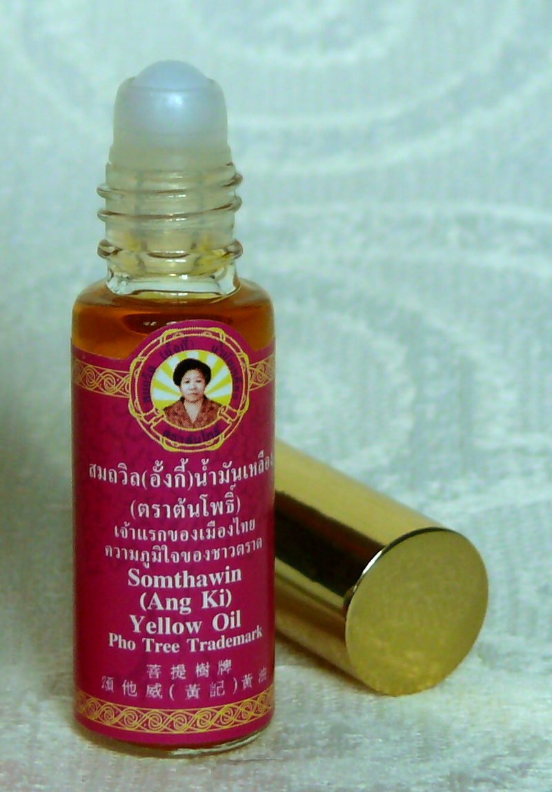 6x Somthawin (Ang Ki) Yellow Oil 4cc.