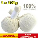 3 X THAI HERBAL MASSAGE COMPRESS BALL FOR FACEBODY RELAXING SPA AR