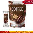 4X Nine Coffee Instant Drink Powder Fat Good Shape 96 Sachets Weig