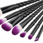 MY BRUSH SET - PRO BLACK UNICORN BRUSH SET