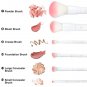 MY BRUSH SET - MATTE WHITE & PINK BRUSH SET
