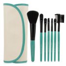 MY BRUSH SET - 7 PIECE BRUSH SET WHITE AND GREEN