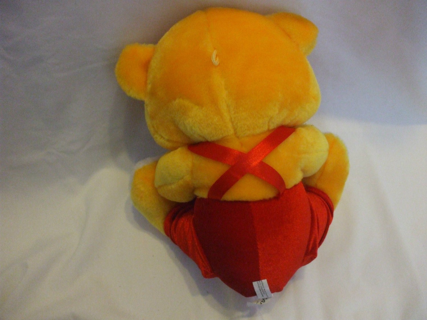 red yellow teddy bear