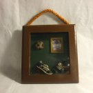 Shabby Chic Rustic Wooden Soccer Frame Home Decoration