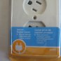 Safety First Swivel Outlet Cover   White  SEALED