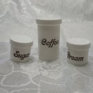 3 Pc Picnic Coffee Sugar And Cream Containers