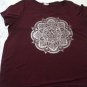 Women's burgundy t-shirt size 2X