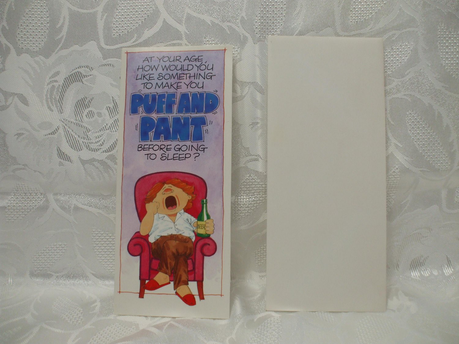 Puff And Pant Birthday Card With Envelope