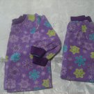 2 Pc Purple Pyjama Set Kids 3T