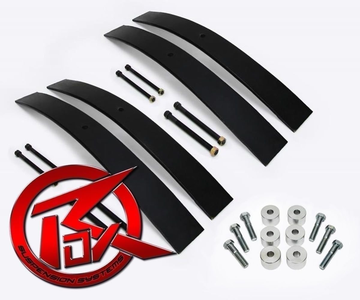 Jeep Wrangler YJ Front + Rear Add A Leaf 23" Lift kit w/ Transfer Case