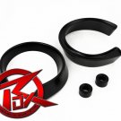 ROX 65-75 GM/ Ford 3" Black Front Coil Spring Spacer Lift Leveling Kit 2WD 4x2