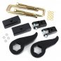 11-19 Silverado Sierra 2500 HD 1-3" Fr + 2" Rr Lift Kit 4WD w/ Shock Extenders