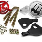 ROX 97-04 Dodge Dakota 3" F + 2" R Suspension Lift Kit w/Torsion Key Tool 4WD V8