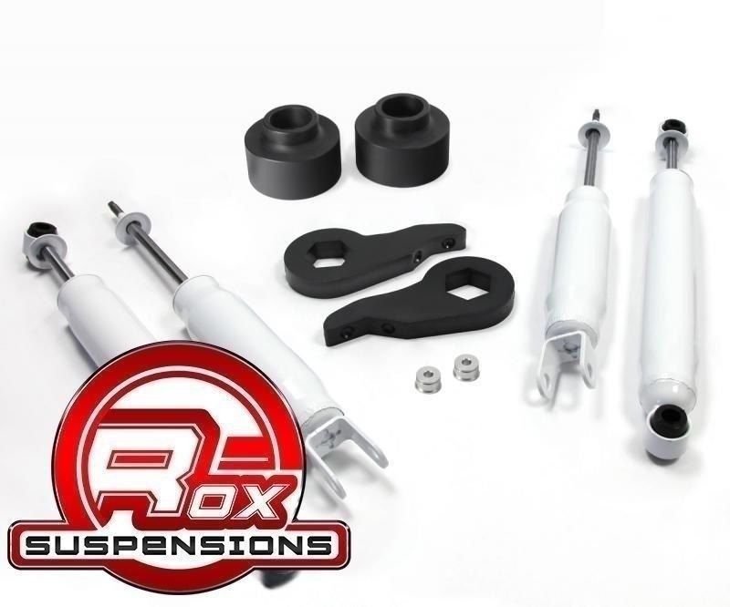 ROX 2001-2006 Tahoe Yukon Suburban 3"F 2"R Full Leveling Lift Kit + Nitro Shocks