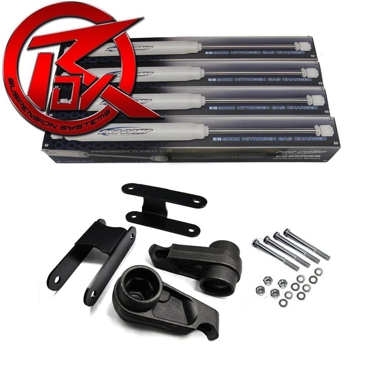 ROX 04-12 GMC Canyon Steel 3" Complete Level Lift Kit w Shocks 4X4 / 4X2 Z71