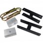 1999-2005 FORD F250 F350 Excursion Adj 2-3" Steel FR + 2" RR Lift Level Kit 4X4