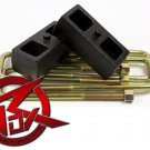 1986-1995 Toyota Pickup IFS 1.5" Rear Lift Blocks Kit + U Bolts 2WD 4WD