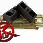 1988-1998 Chevy Silverado C1500 C2500 C3500 1.5" Steel Rear Lift Kit + U Bolts 2WD