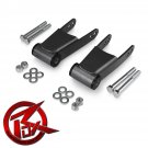 For Ford F150 09-2020 1-2" Rear Lowering Drop Set Steel Shackles
