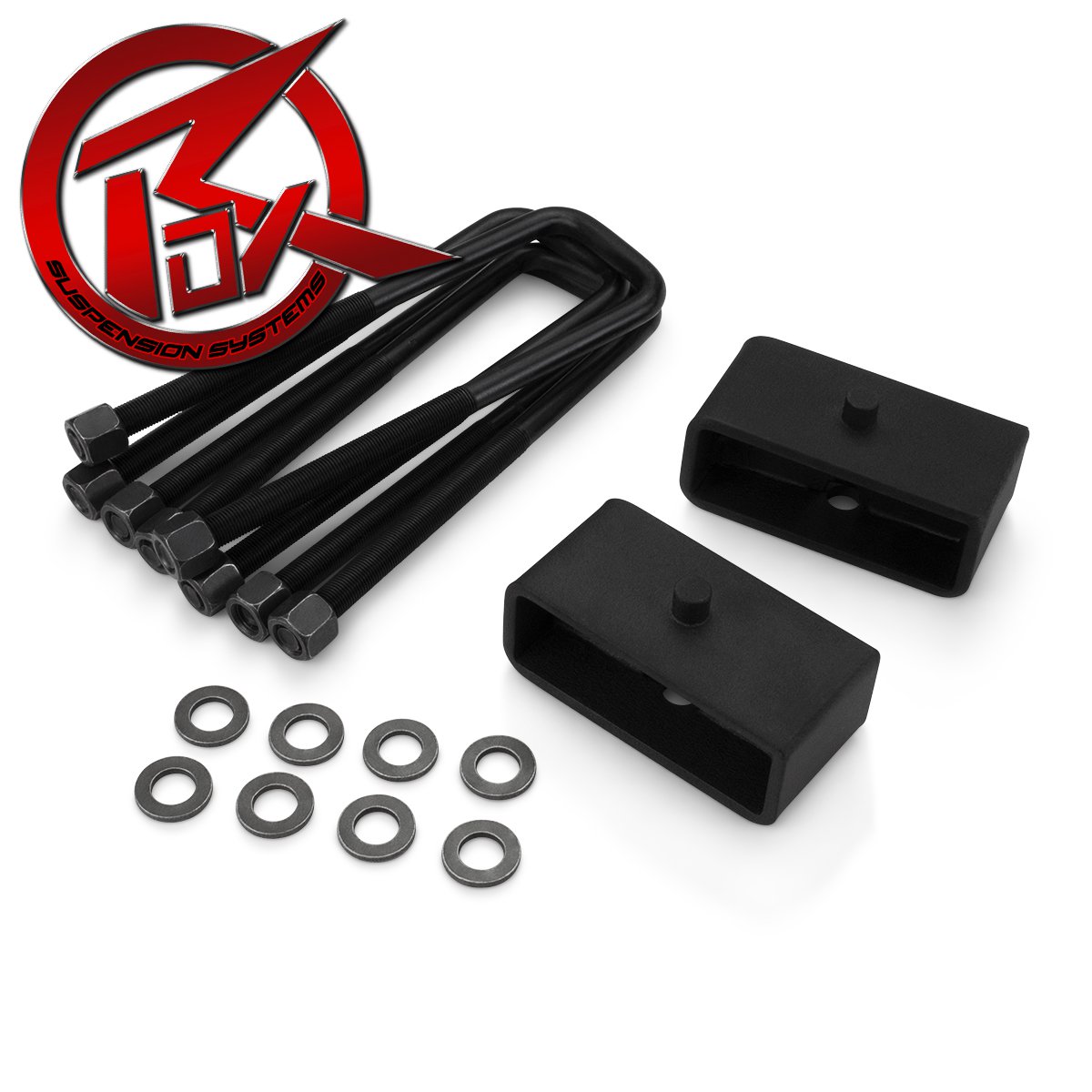 Rear 2" Steel Level Lift Kit + U Bolts 99-19 Toyota Tundra 4X2 4X4