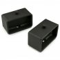 00-10 Chevy Silverado 3500 HD Tapered Rear Lift Blocks 3" Inch Black 4X2 4X4