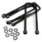 1994-2001 Dodge Ram 1500 3" Rear Lift Leveling Blocks + U-Bolts Kit 4WD