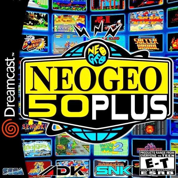 Neo Geo 50 Plus Sega Dreamcast Game. Free Shipping! Game List In 