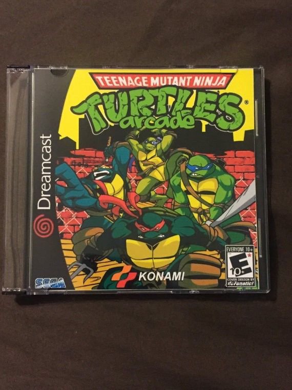 ninja turtles dreamcast