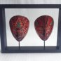 Two Side Batik Wooden Mask